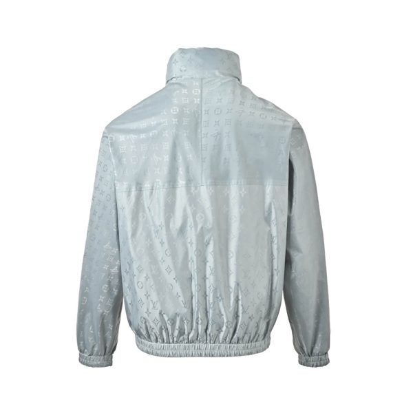 Louis Vuitton Monogram Reversible Windbreaker- Blue/Grey