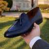 Midnight-Blue-Smooth-Grain-Tassel-Loafer -The-Yacht-Club-Edition (1) Midnight Blue Smooth-Grain Tassel Loafer | The Yacht Club Edition