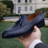 Midnight-Blue-Smooth-Grain-Tassel-Loafer -The-Yacht-Club-Edition (3) Midnight Blue Smooth-Grain Tassel Loafer | The Yacht Club Edition