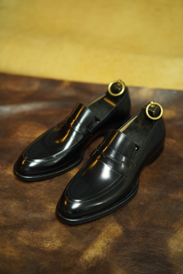 Midnight-Burnished-Penny-Loafer (1) Midnight Burnished Penny Loafer | The Heritage Gala Edition