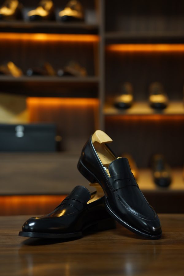 Midnight-Burnished-Penny-Loafer (3) Midnight Burnished Penny Loafer | The Heritage Gala Edition