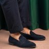 Midnight-Navy-Suede-Penny-Loafer (3) Midnight Navy Suede Penny Loafer | The Sunset Soirée Edition