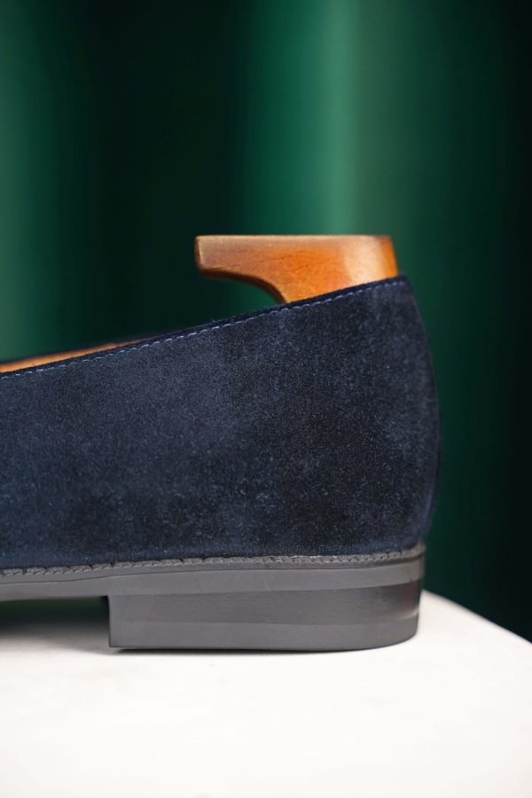 Midnight-Navy-Suede-Penny-Loafer (8) Midnight Navy Suede Penny Loafer | The Sunset Soirée Edition