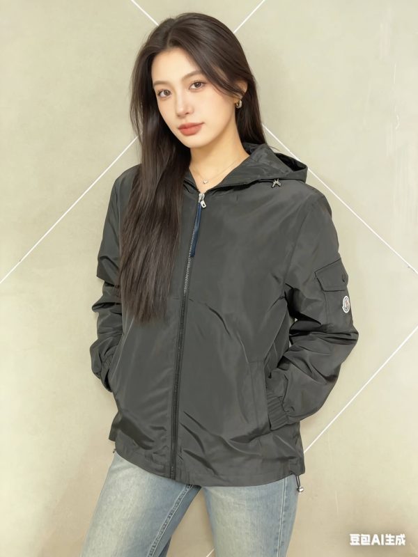 Moncler Etiache Hooded Jacket- Black