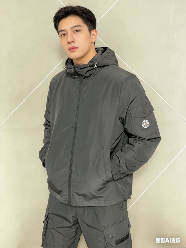 Moncler Etiache Hooded Jacket- Black
