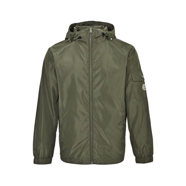 Moncler Etiache Hooded Jacket- Green