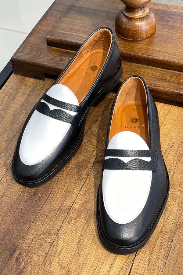 Onyx-&-Ivory-Two-Tone-Penny-Loafer -The-Modern-Dandy-Edition (1) Onyx & Ivory Two-Tone Penny Loafer | The Modern Dandy Edition