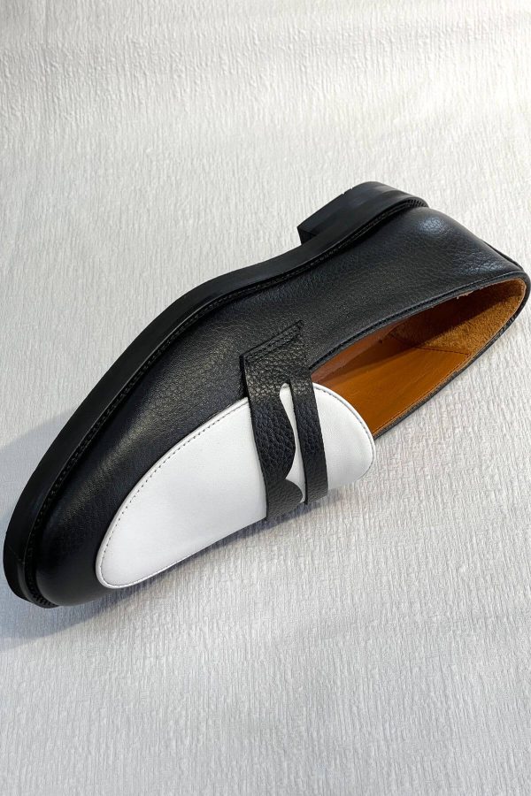 Onyx-&-Ivory-Two-Tone-Penny-Loafer -The-Modern-Dandy-Edition (3) Onyx & Ivory Two-Tone Penny Loafer | The Modern Dandy Edition
