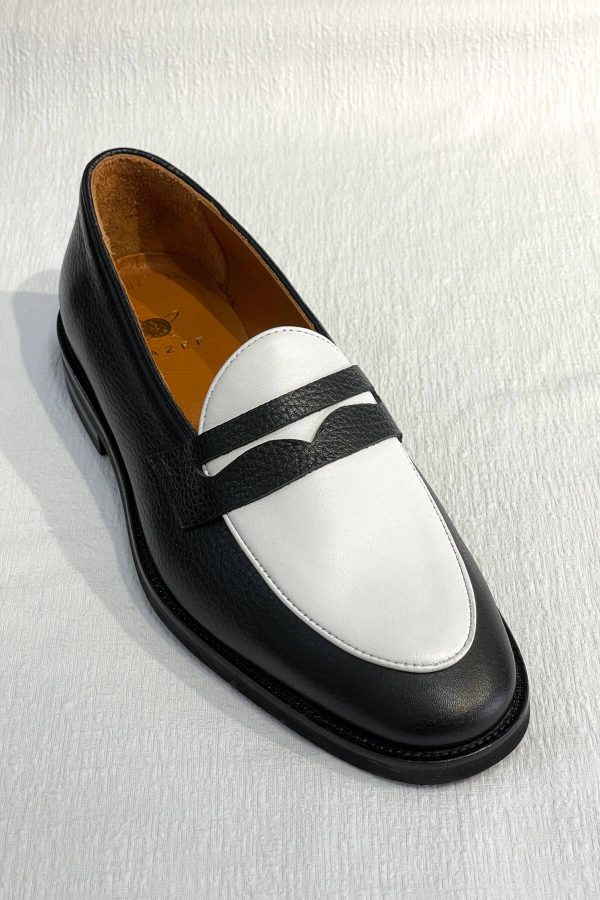 Onyx-&-Ivory-Two-Tone-Penny-Loafer -The-Modern-Dandy-Edition (4) Onyx & Ivory Two-Tone Penny Loafer | The Modern Dandy Edition