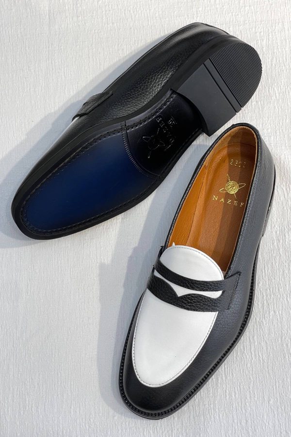 Onyx-&-Ivory-Two-Tone-Penny-Loafer -The-Modern-Dandy-Edition (5) Onyx & Ivory Two-Tone Penny Loafer | The Modern Dandy Edition