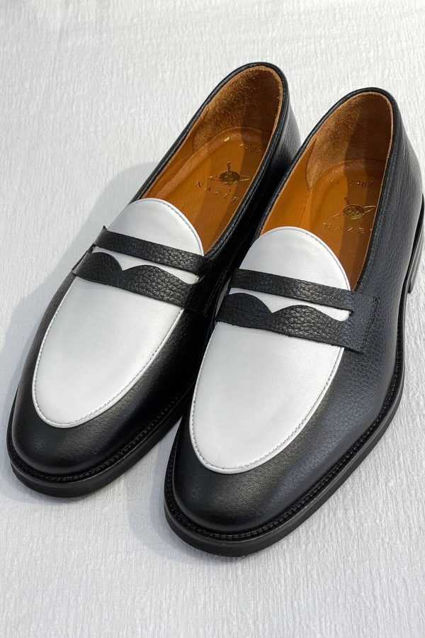 Onyx-&-Ivory-Two-Tone-Penny-Loafer -The-Modern-Dandy-Edition (7) Onyx & Ivory Two-Tone Penny Loafer | The Modern Dandy Edition