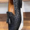 Onyx-Woven-Calfskin-Tassel-Loafer-The-Summer-Black-Tie-Edition (5) Onyx Woven Calfskin Tassel Loafer | The Summer Black Tie Edition