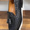 Onyx-Woven-Calfskin-Tassel-Loafer-The-Summer-Black-Tie-Edition (6) Onyx Woven Calfskin Tassel Loafer | The Summer Black Tie Edition