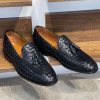 Onyx-Woven-Calfskin-Tassel-Loafer-The-Summer-Black-Tie-Edition (7) Onyx Woven Calfskin Tassel Loafer | The Summer Black Tie Edition