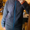 Patagonia Men's R2 TechFace Jacket- Navy Blue