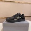 Prada Black Downtown Leather Sneakers