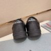 Prada Black Downtown Leather Sneakers