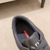 Prada Black Downtown Leather Sneakers