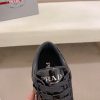 Prada Black Downtown Leather Sneakers