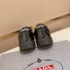 Prada Black Downtown Leather Sneakers