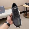Prada Black Downtown Leather Sneakers