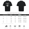 Prada Headphone Letter Print T-shirt- Black