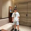 Prada Logo-Print Cotton-Jersey T-Shirt- White (1) Prada Logo-Print Cotton-Jersey T-Shirt- White
