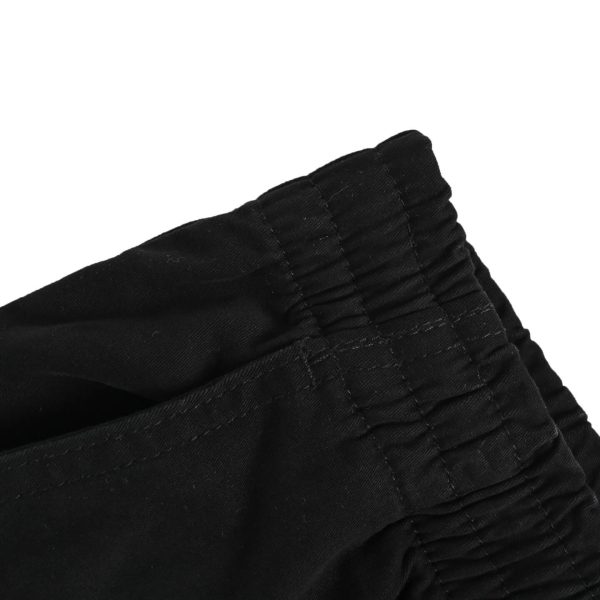 Ralph Lauren Solid Color Casual Trousers- Black