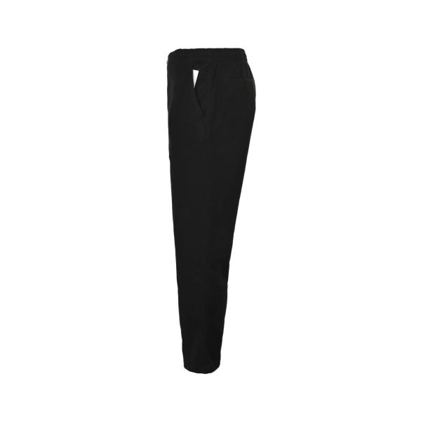 Ralph Lauren Solid Color Casual Trousers- Black