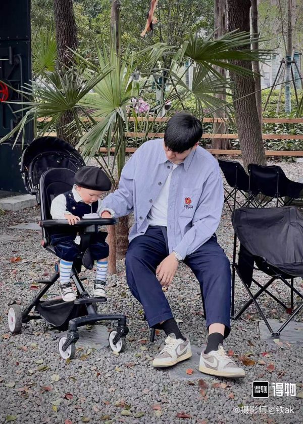 Ralph Lauren Solid Color Casual Trousers- Navy Blue