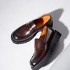 Rich Mahogany EVA Penny Loafer | The Modern Minimalist Edition