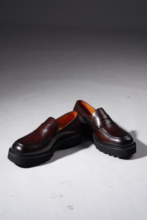 Rich Mahogany EVA Penny Loafer | The Modern Minimalist Edition