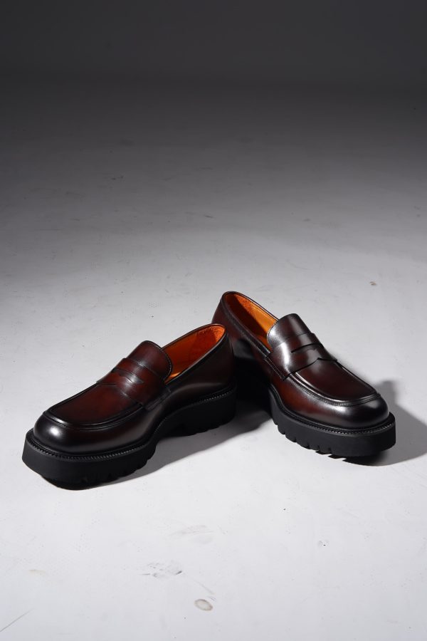 Rich Mahogany EVA Penny Loafer | The Modern Minimalist Edition