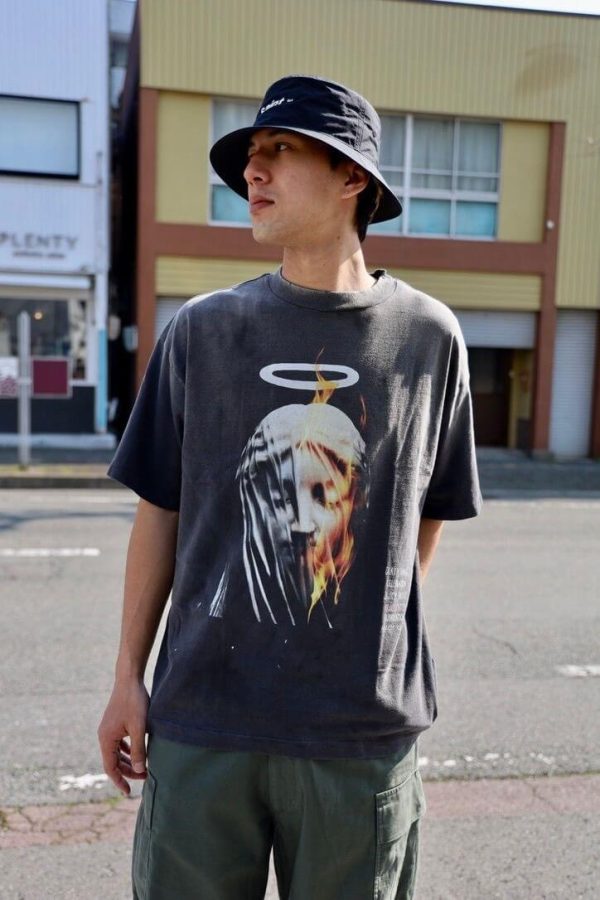 SAINT Mxxxxxx (Saint Michael) Devil Daddy T-Shirt- Black