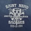 SAINT Mxxxxxx (Saint Michael) x NEIGHBORHOOD STHD . SS TEE SAINT NBHD- Navy Blue