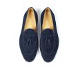 Sapphire Navy Suede Tassel Loafer | The Coastal Gala Edition