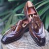 Sienna Hand-Burnished Tassel Loafer | The Italian Social Edition