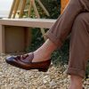 Sienna Hand-Burnished Tassel Loafer | The Italian Social Edition