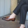 Sienna Hand-Burnished Tassel Loafer | The Italian Social Edition