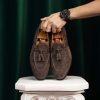 Umber Suede Tassel Loafer | The Al Fresco Celebration Edition