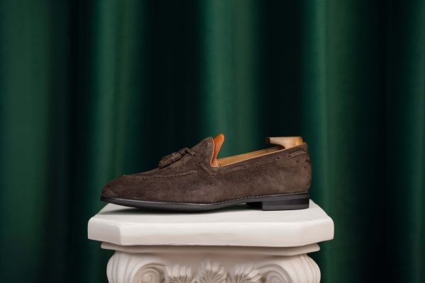 Umber Suede Tassel Loafer | The Al Fresco Celebration Edition