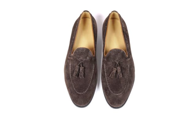 Umber Suede Tassel Loafer | The Al Fresco Celebration Edition