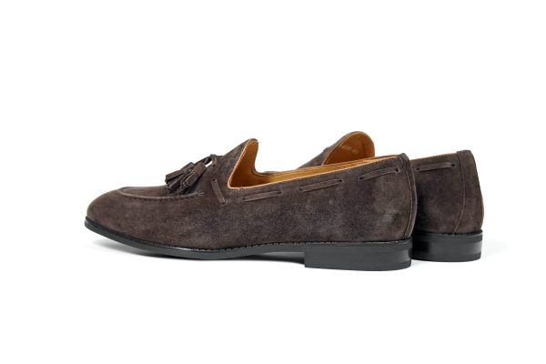 Umber Suede Tassel Loafer | The Al Fresco Celebration Edition