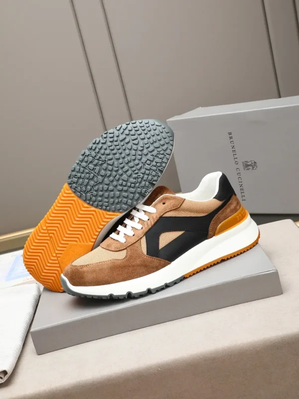 Brunello Cucinelli Men's Leather Sneakers - Suede Luxury