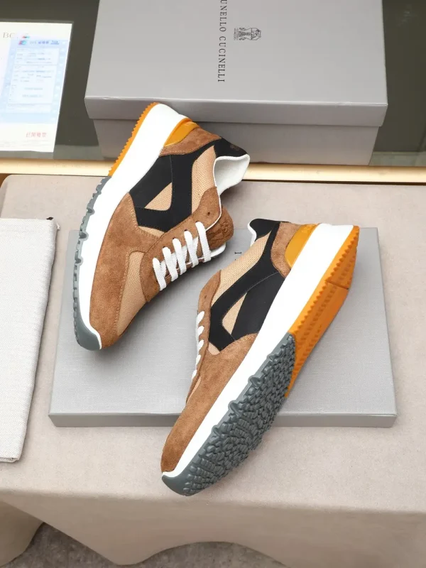 Brunello Cucinelli Men's Leather Sneakers - Suede Luxury