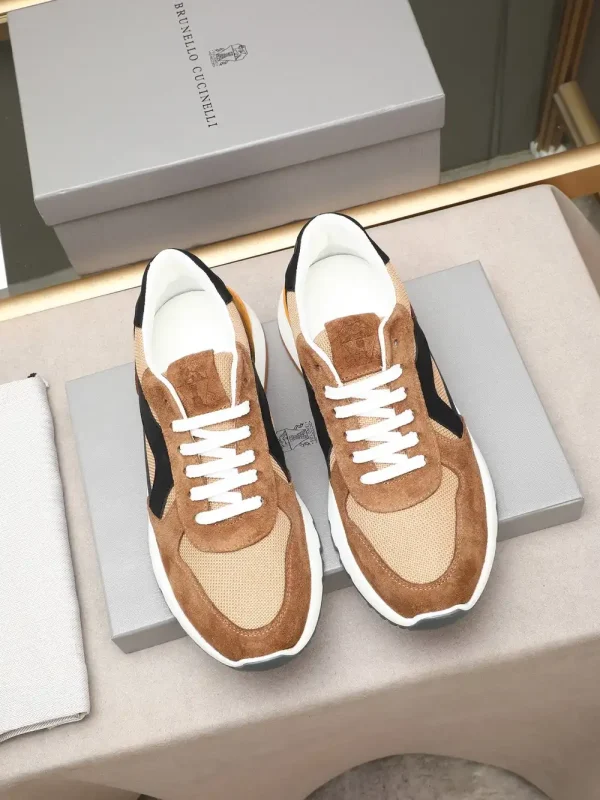 Brunello Cucinelli Men's Leather Sneakers - Suede Luxury
