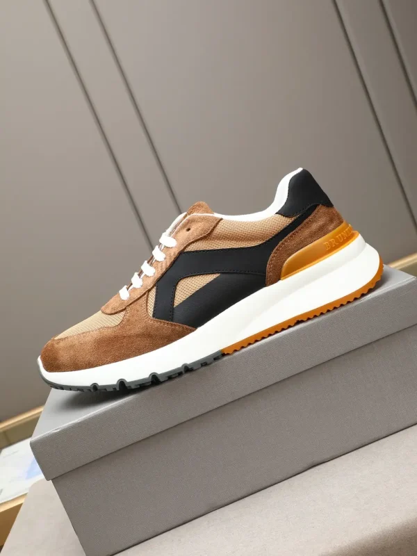 Brunello Cucinelli Men's Leather Sneakers - Suede Luxury