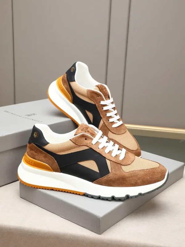 Brunello Cucinelli Men's Leather Sneakers - Suede Luxury