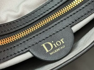 Dior Jett Men's Brown Jacquard Messenger Bag
