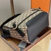 Dior Jett Men's Brown Jacquard Messenger Bag